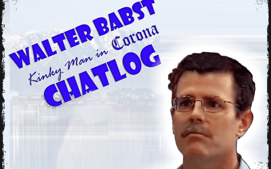 To Catch a Predator Chat-Logs | Walter Babst